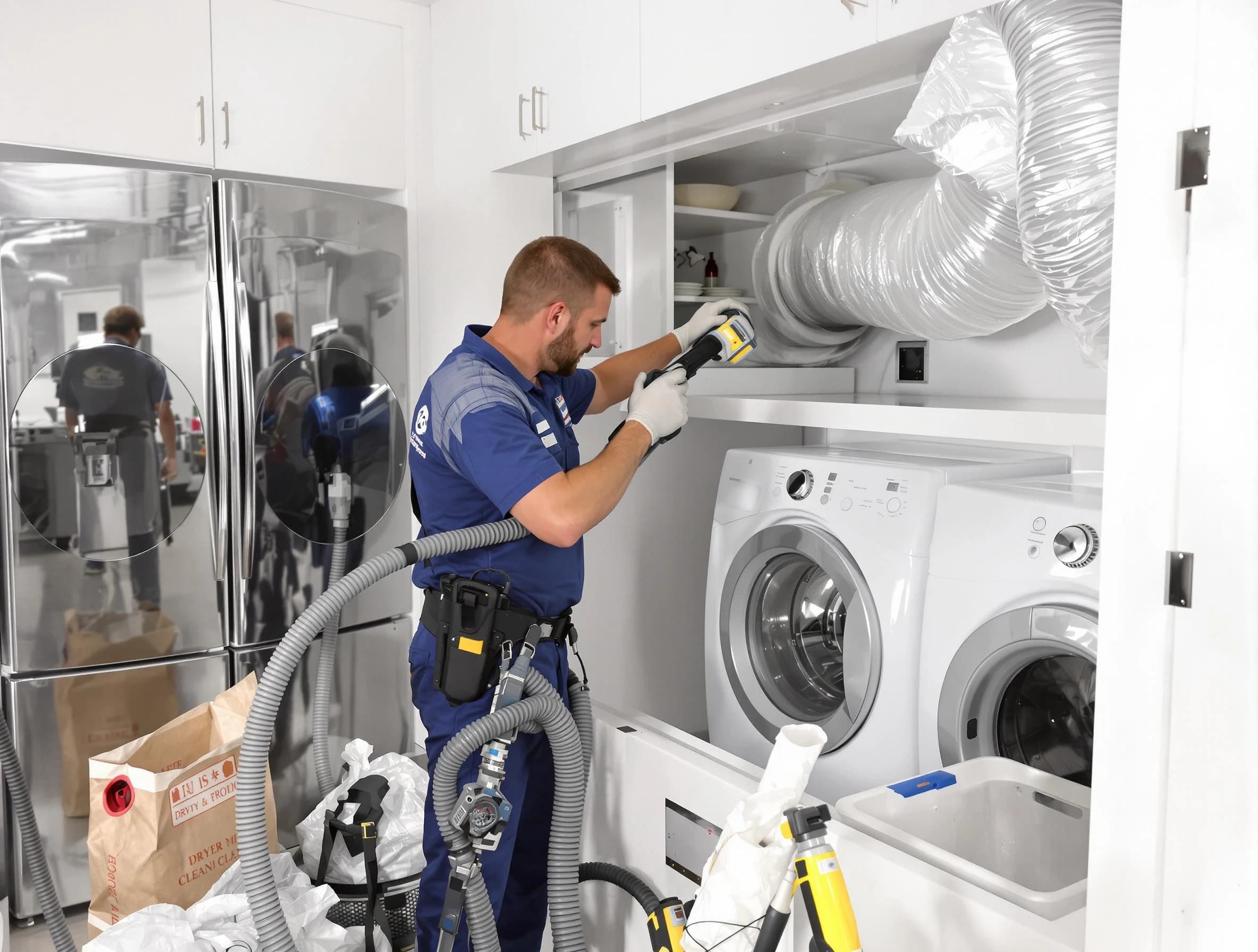 Professional duct cleaning by West Deer Dryer Vent Cleaning in West Deer