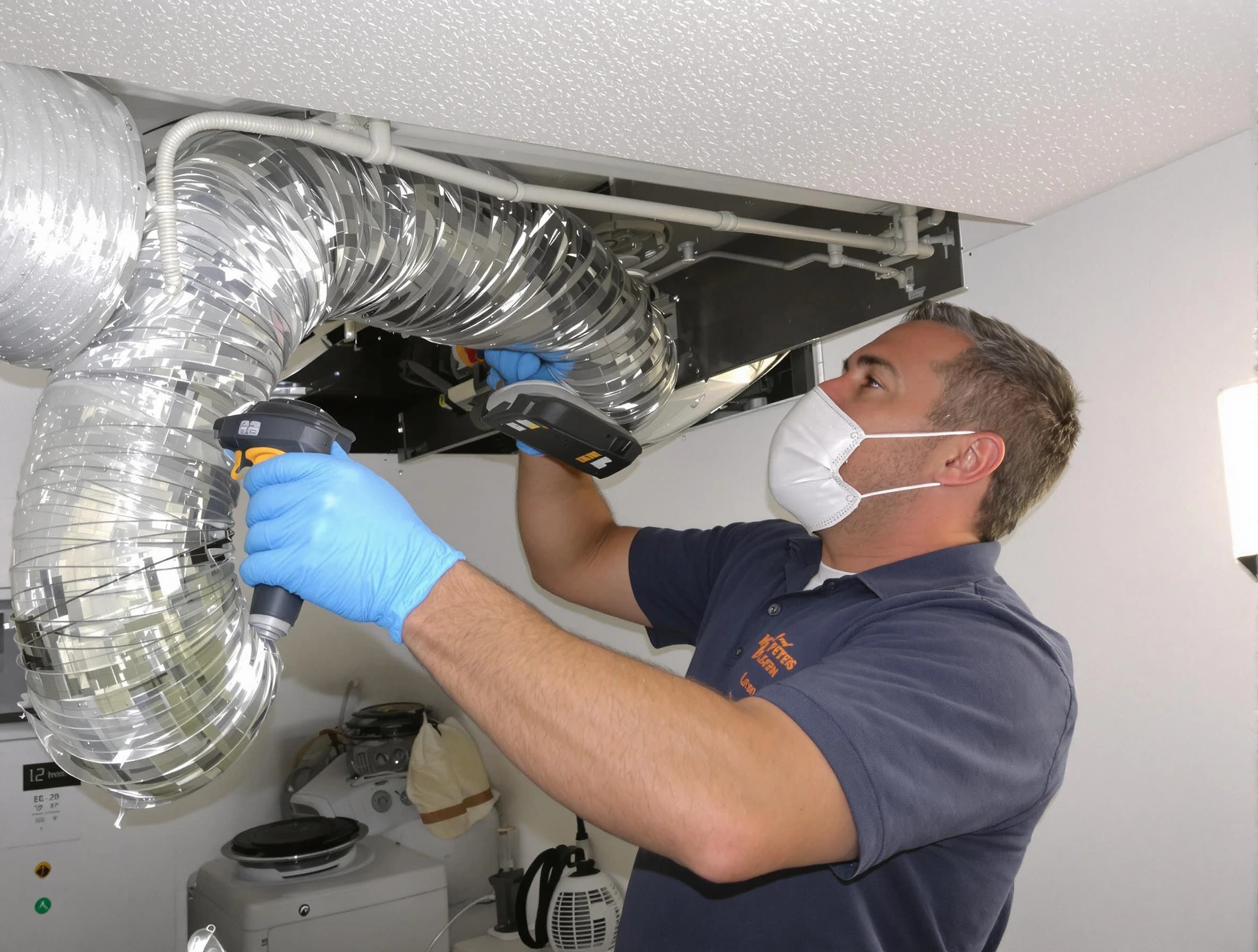 West Deer Dryer Vent Cleaning professional performing thorough residential dryer vent cleaning in West Deer