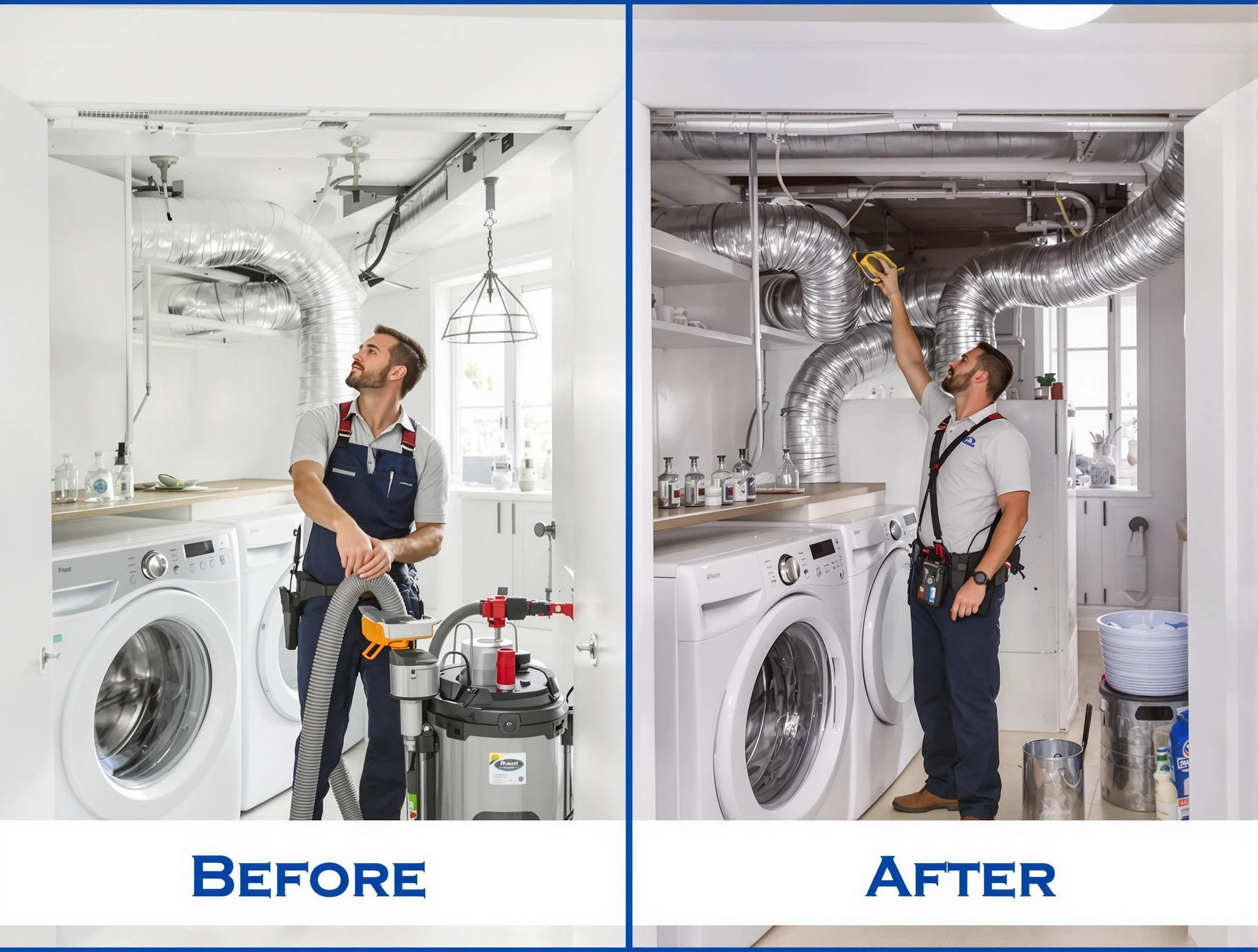 Expert gas dryer vent cleaning by West Deer Dryer Vent Cleaning in West Deer